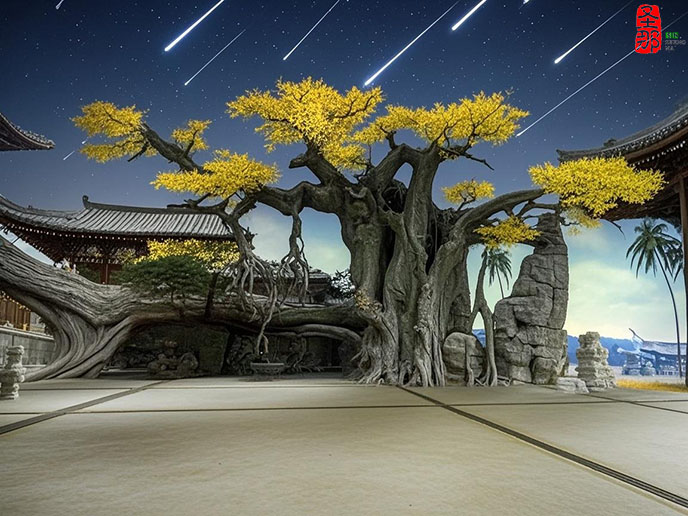 在忙碌的工作生活中找尋能讓心靈寧靜的仿真樹綠洲