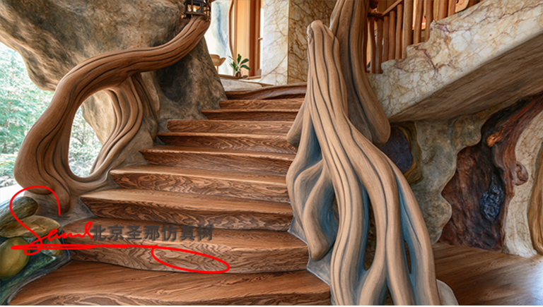 常州水泥仿木樓梯令人印象深刻便是那無(wú)處不在的魅力