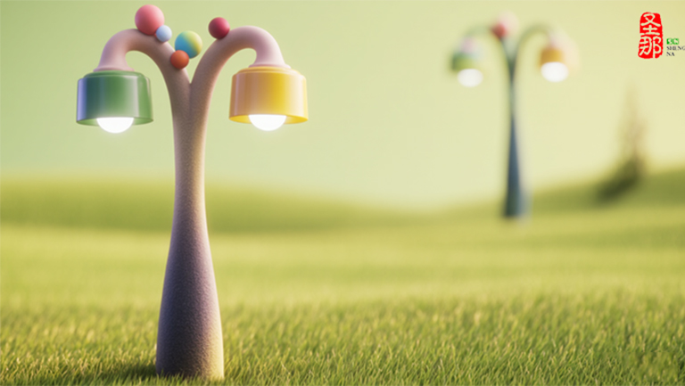 日照有視覺縱深感的水泥仿木燈桿成景區新潮流 你會嘗試嗎