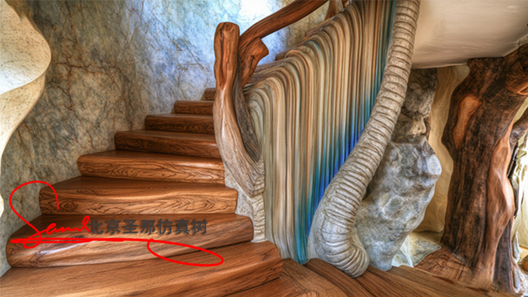 江蘇水泥仿木樓梯不拘泥于藝術 家具或特定的f 格