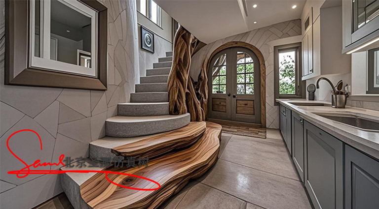 北京水泥仿木樓梯的市場前景 室內(nèi)仿木樓梯行業(yè)發(fā)展現(xiàn)狀