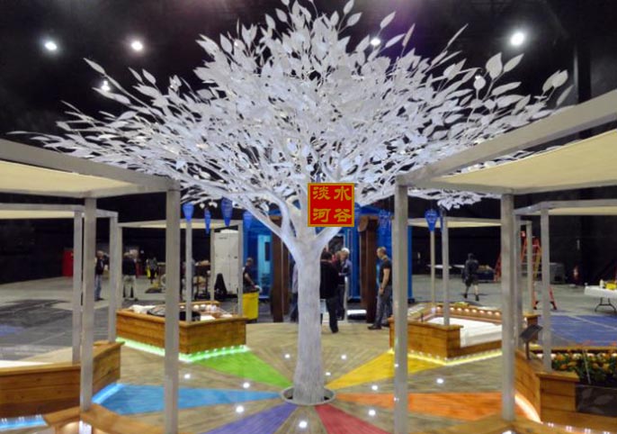 白色仿真樹.jpg 白色仿真樹