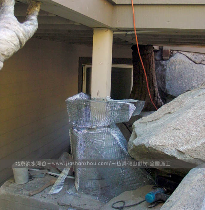 水泥假山.jpg 水泥假山