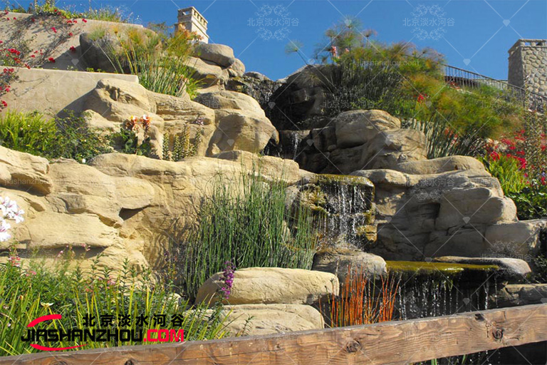 農家樂假山制作