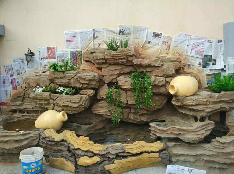 室內假山景觀圖片大全.jpg 室內假山景觀圖片大全