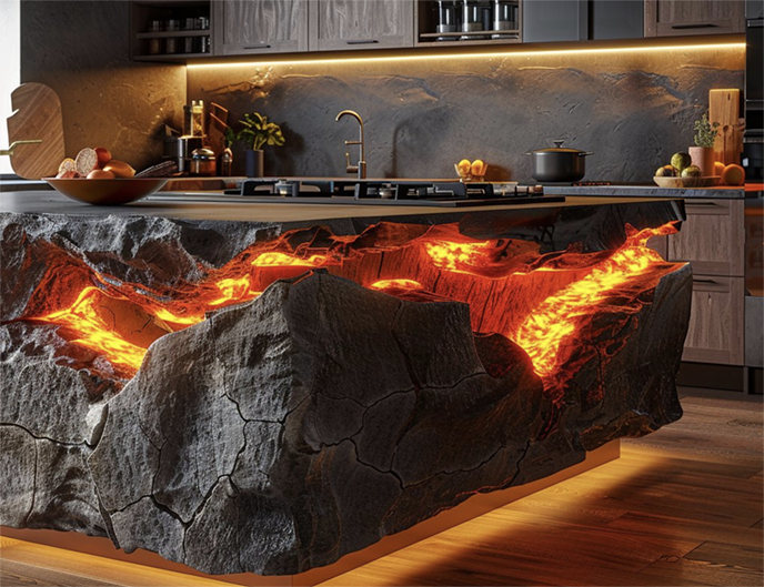 水泥仿木藝術餐廳