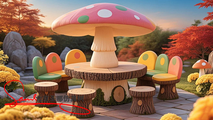 水泥仿木涼亭.jpg 水泥仿木涼亭