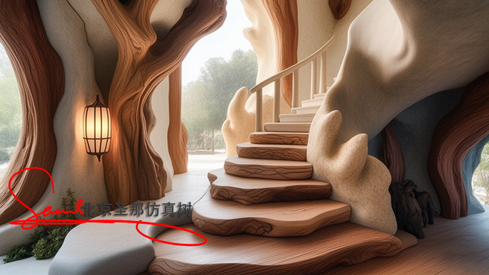 水泥仿木臺階.png 水泥仿木臺階