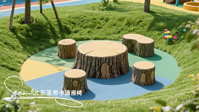 水泥仿木桌椅.jpeg 水泥仿木桌椅