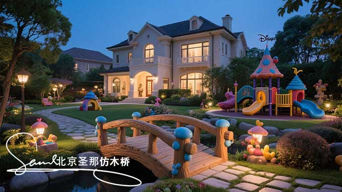 水泥仿木橋.jpeg 水泥仿木橋