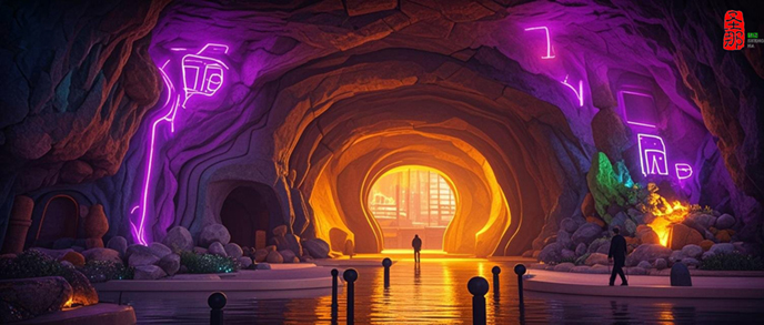 仿真假山大門.jpg 仿真假山大門