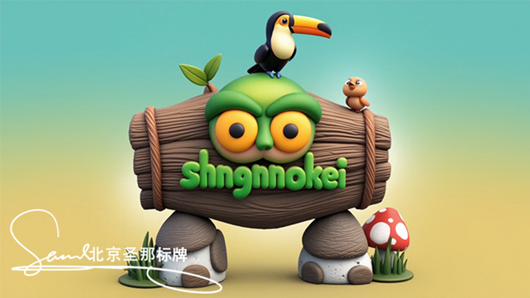 水泥仿木標識牌.jpg 水泥仿木標識牌