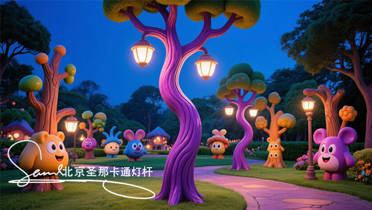 卡通燈桿.jpg 卡通燈桿