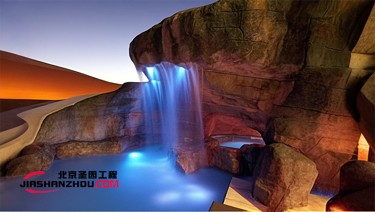 水泥假山.jpg 水泥假山