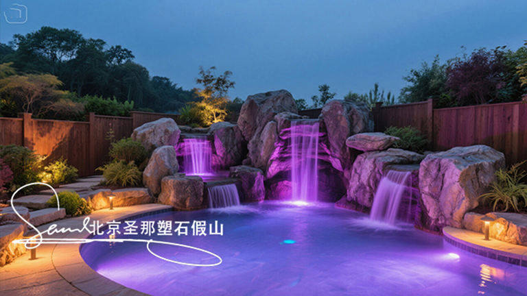 水泥假山.jpg 水泥假山