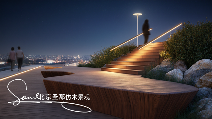 水泥仿木觀光臺.png 水泥仿木觀光臺