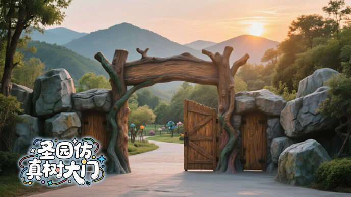 仿真樹大門.jpeg 仿真樹大門