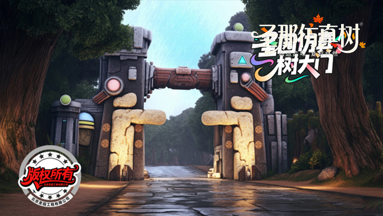 仿真假山大門.jpg 仿真假山大門