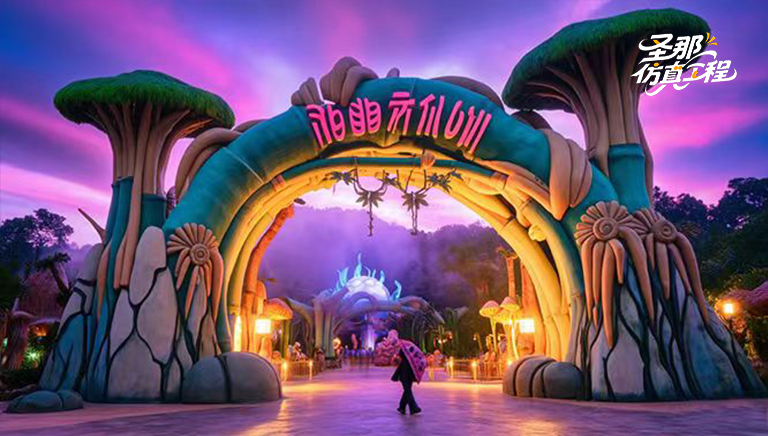 仿真樹大門.jpg 仿真樹大門